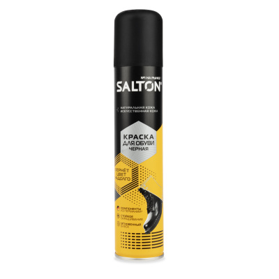 Аэрозоль SALTON кожа (черный)