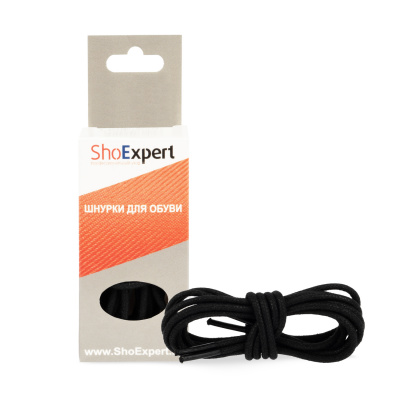Шнурки SHOExpert 120см (черные)